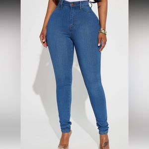Classic high waist skinny jeans